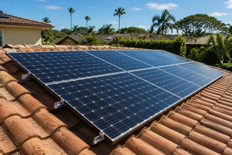 Installation de panneaux solaires à Navès