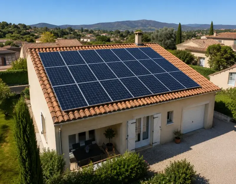 Prime à l'autoconsommation panneaux solaires Navès — aide financière de l'État